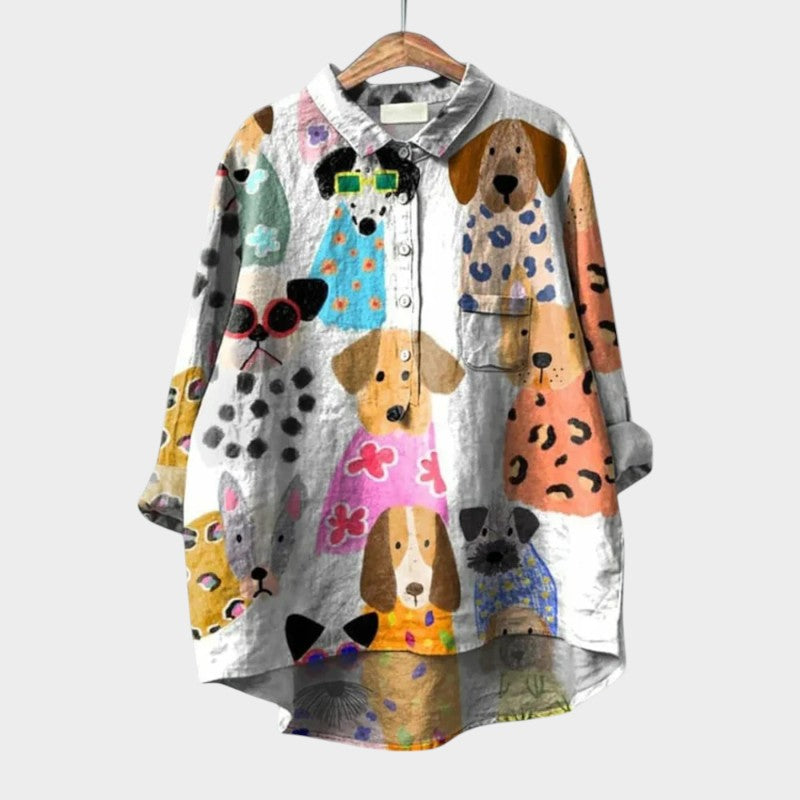 Julie - Moderne Bluse