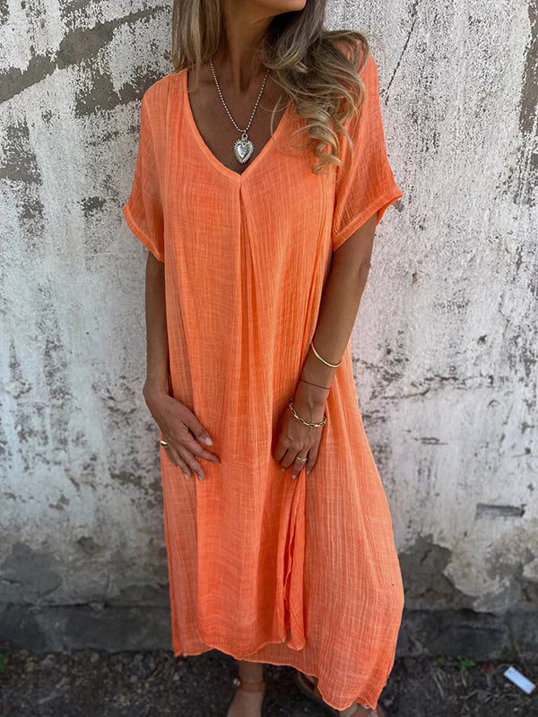 Juna™ - Stilvolle lange Kleid