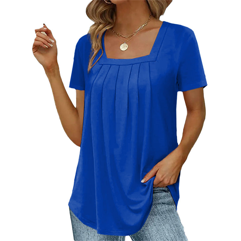 Liv - elegante plissierte Bluse