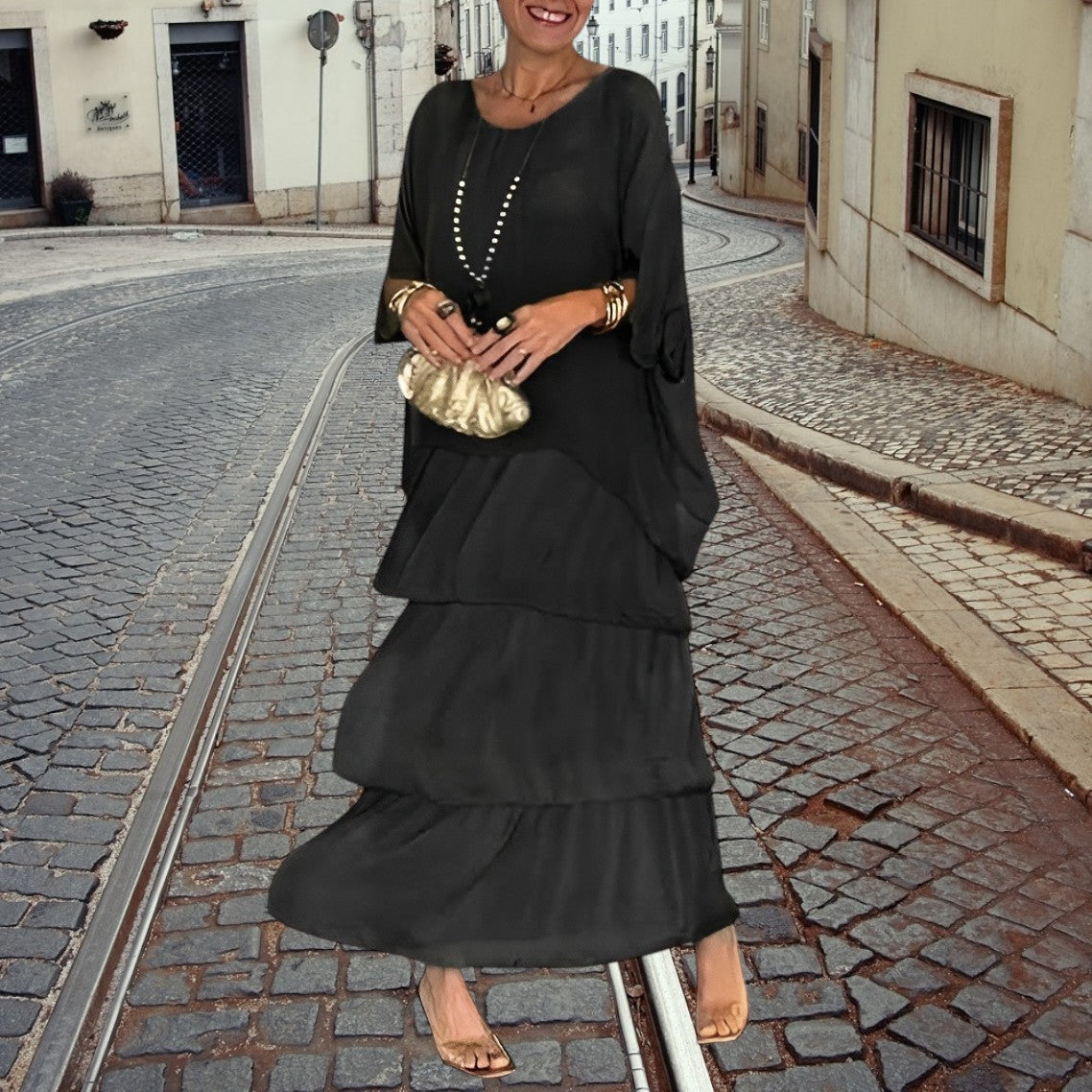 Ebba™ - Luftige Eleganz im lässigen Kleid