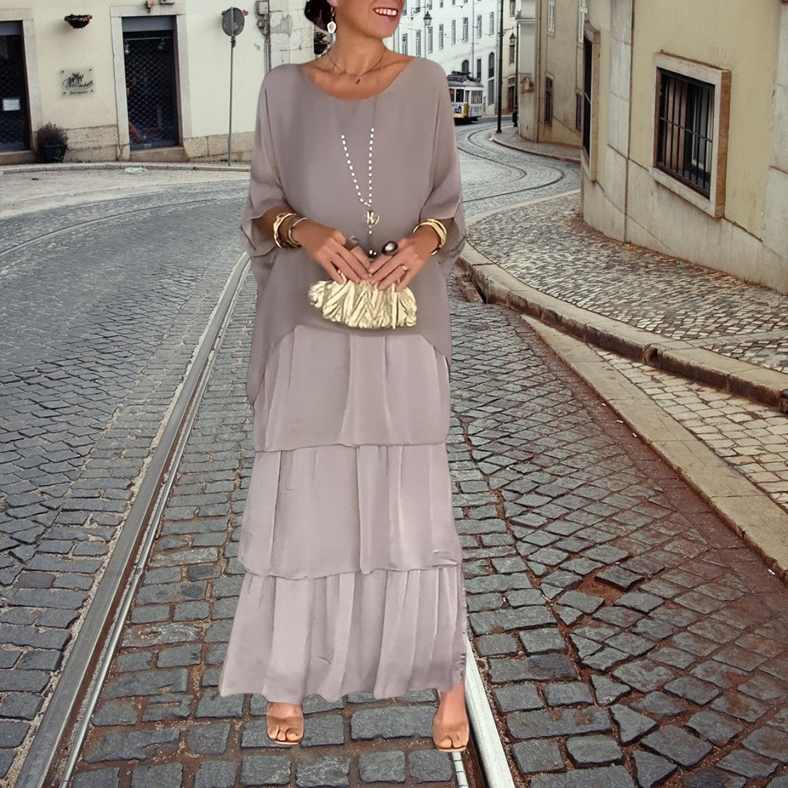 Ebba™ - Luftige Eleganz im lässigen Kleid