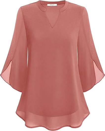 Marguerite™ | Fließende Bluse mit Überlagerungseffekt