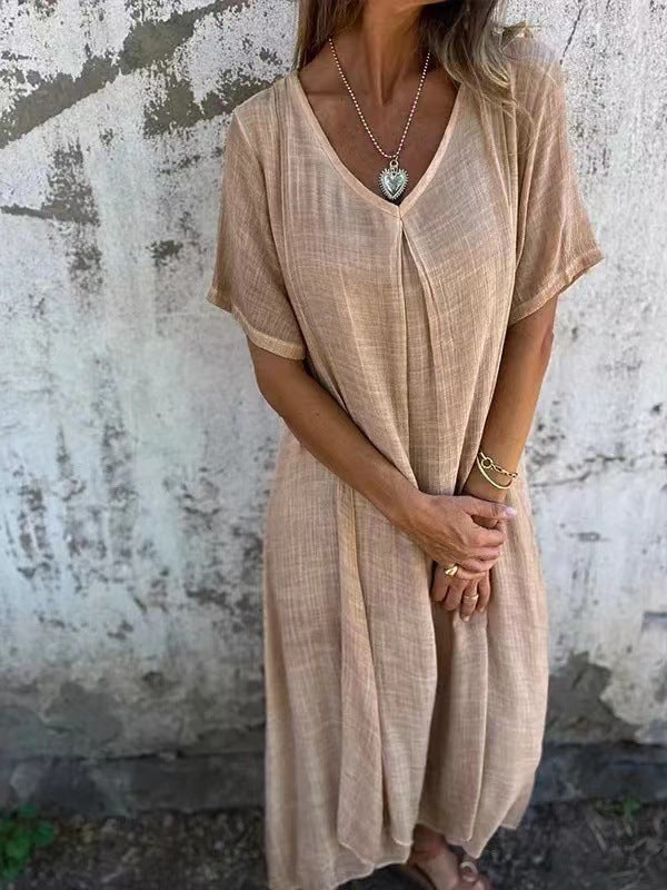 Juna™ - Stilvolle lange Kleid