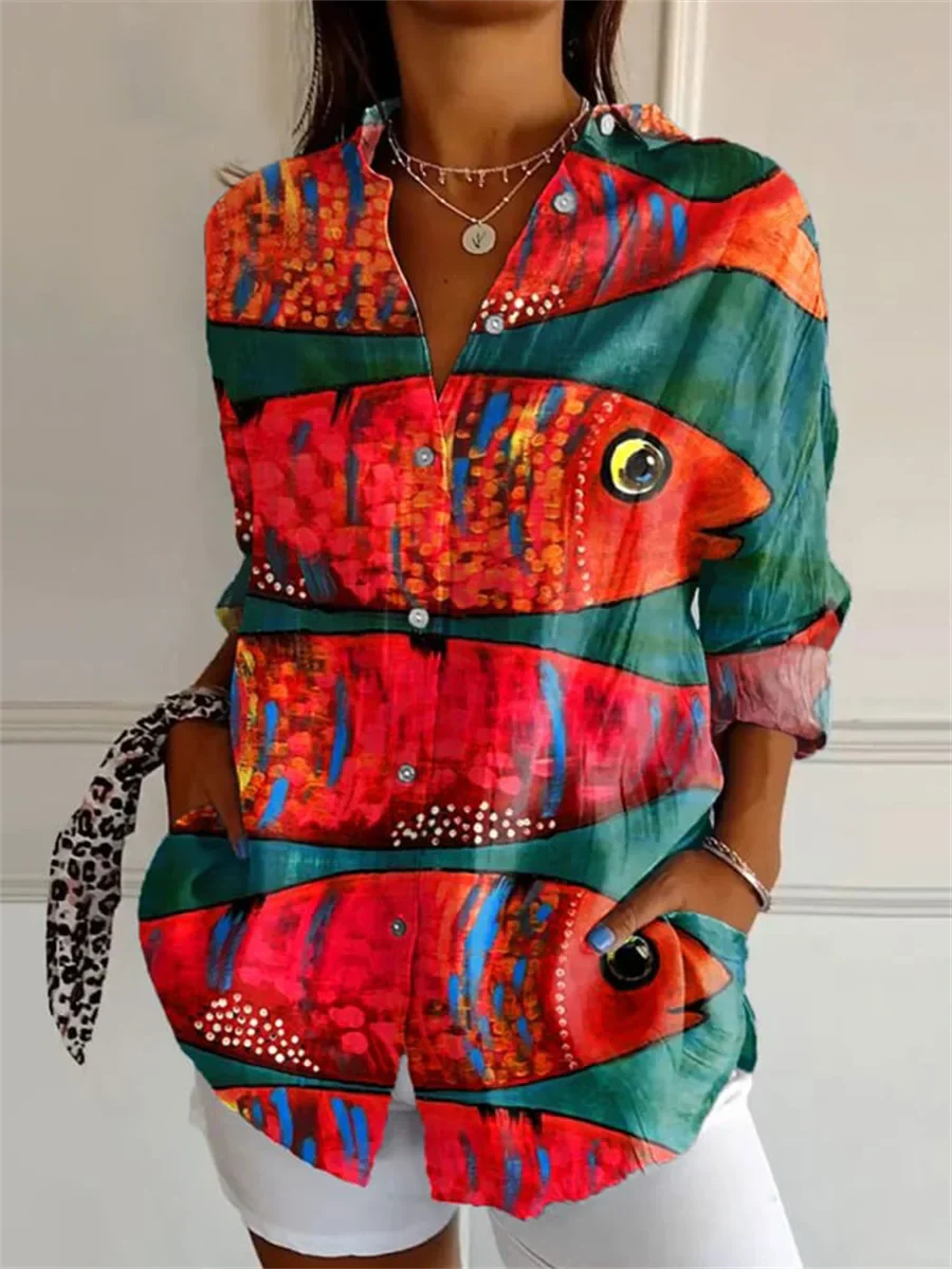 Wilma - Stilvolle Lockere Bluse