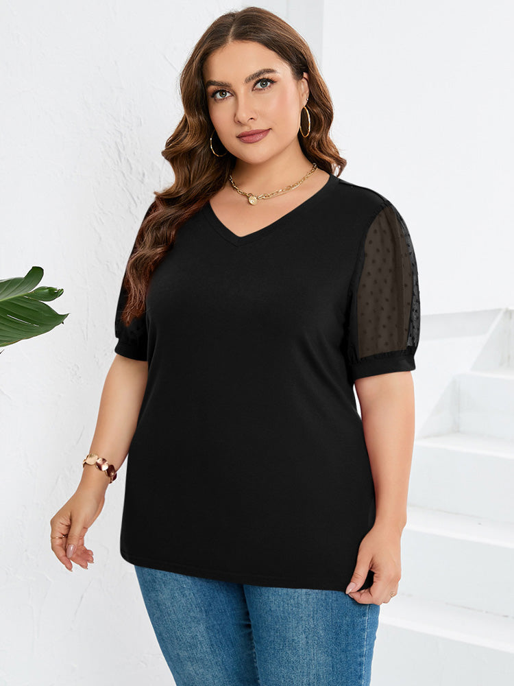 Véronique™ | Elegante Bluse mit Puffärmeln
