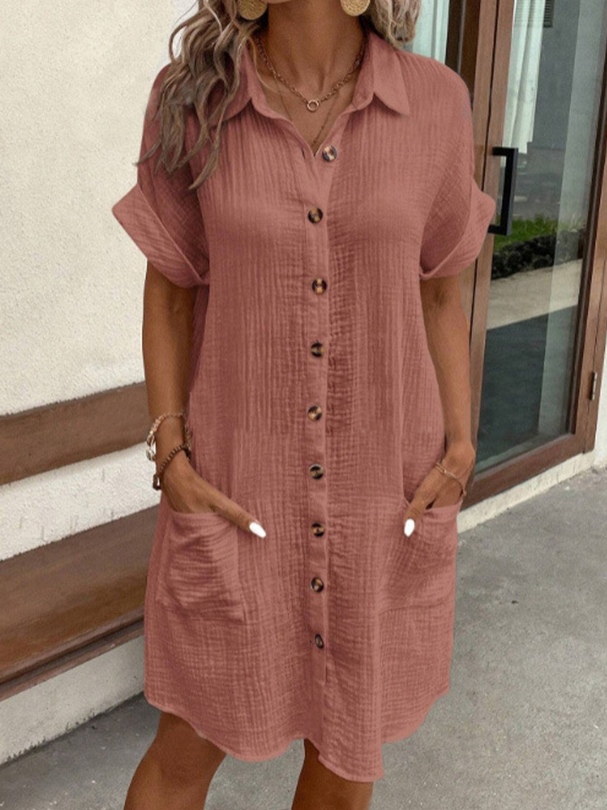 CELEST™ | ELEGANTES POLO-KLEID