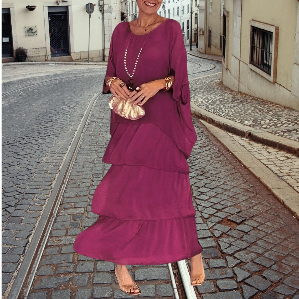 Ebba™ - Luftige Eleganz im lässigen Kleid