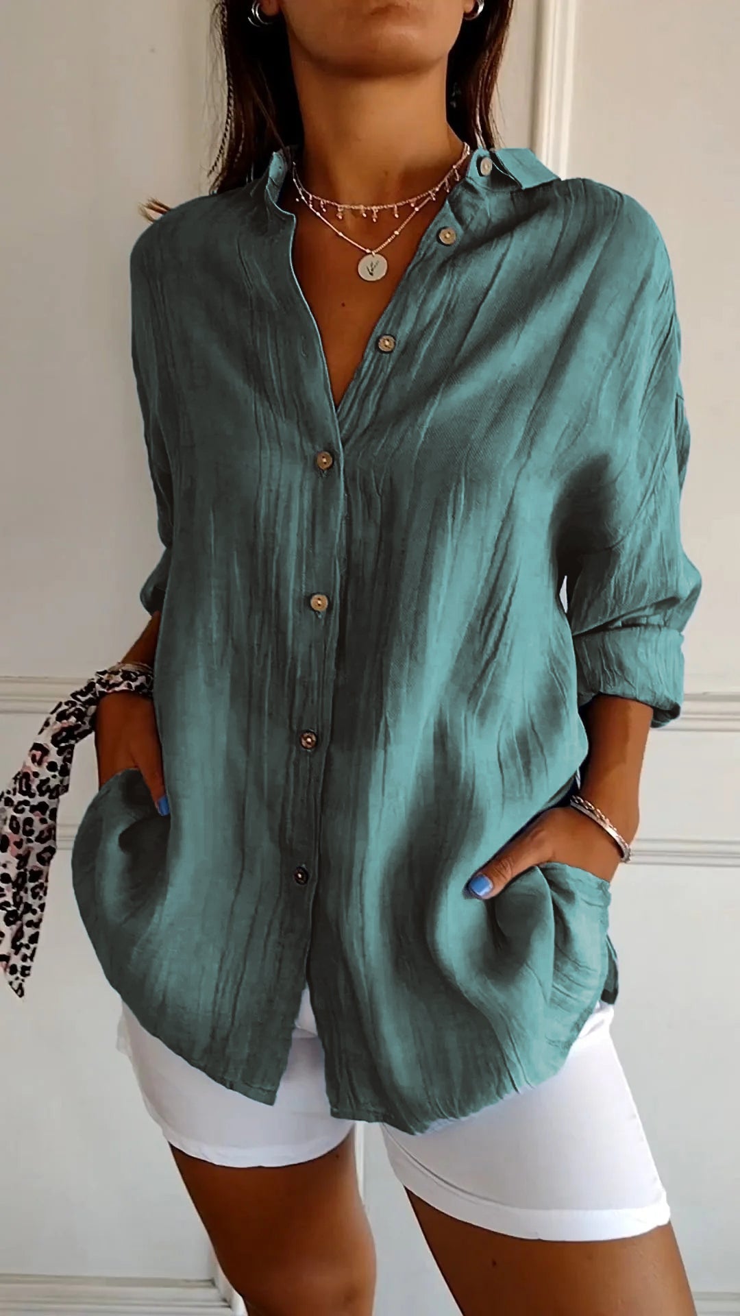 Sacha - Bequeme Lange Bluse