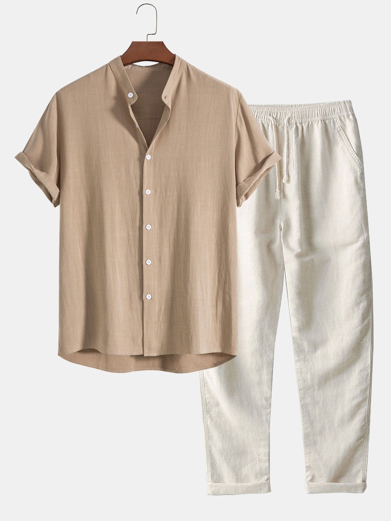 Max™ | Stylisches Leinen Set