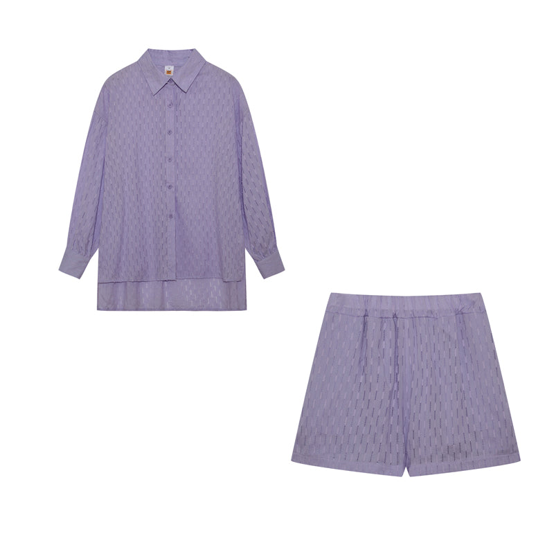 MAUDE™ | SCHICKES SHIRT- UND SHORTS-SET