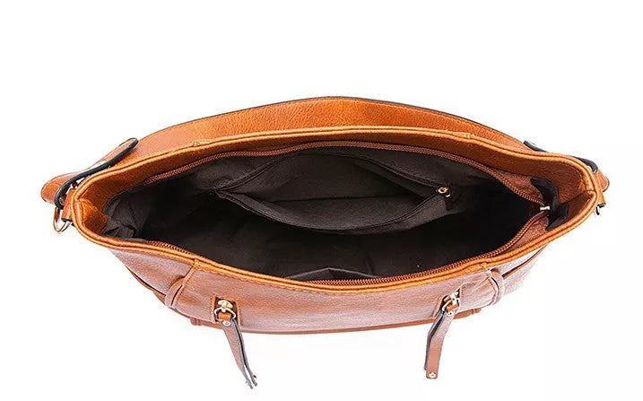 Georgia | Stilvolle Vintage-Ledertasche