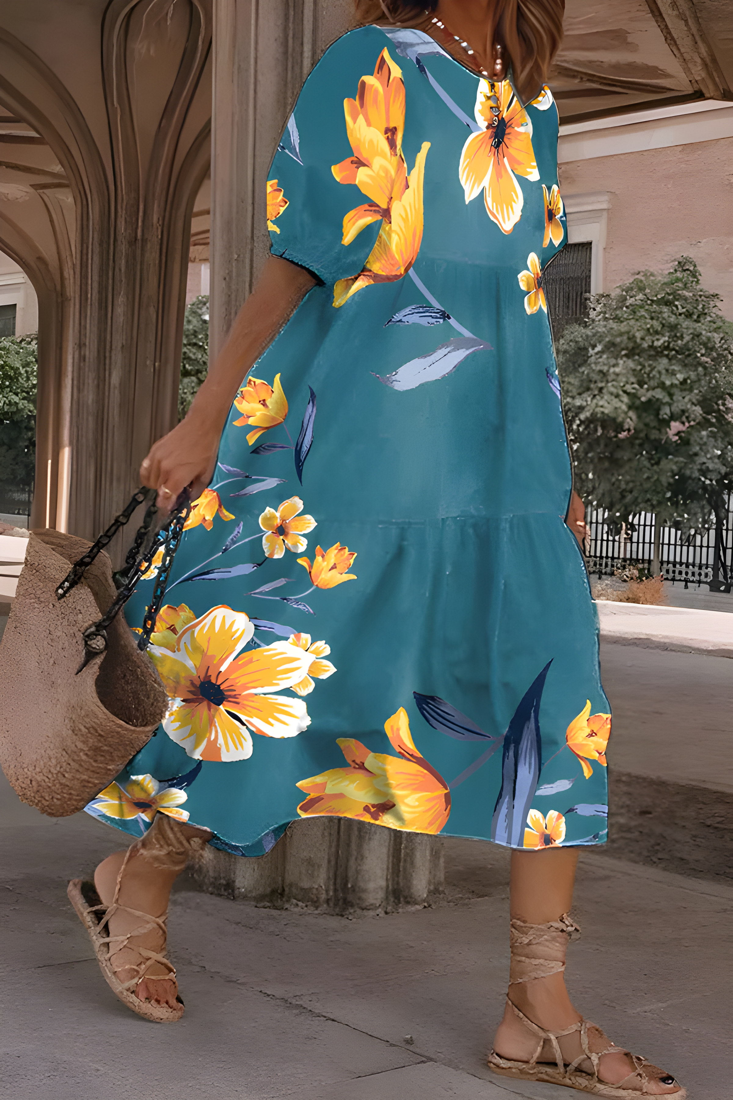 Lise™ - Blumen Kleid