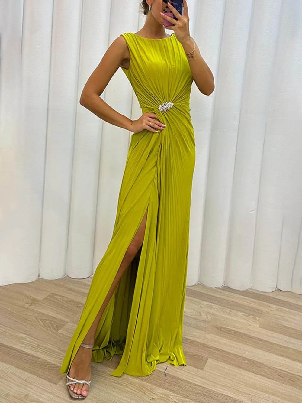 DAVINA™ | FALTEN MAXI ABENDKLEID