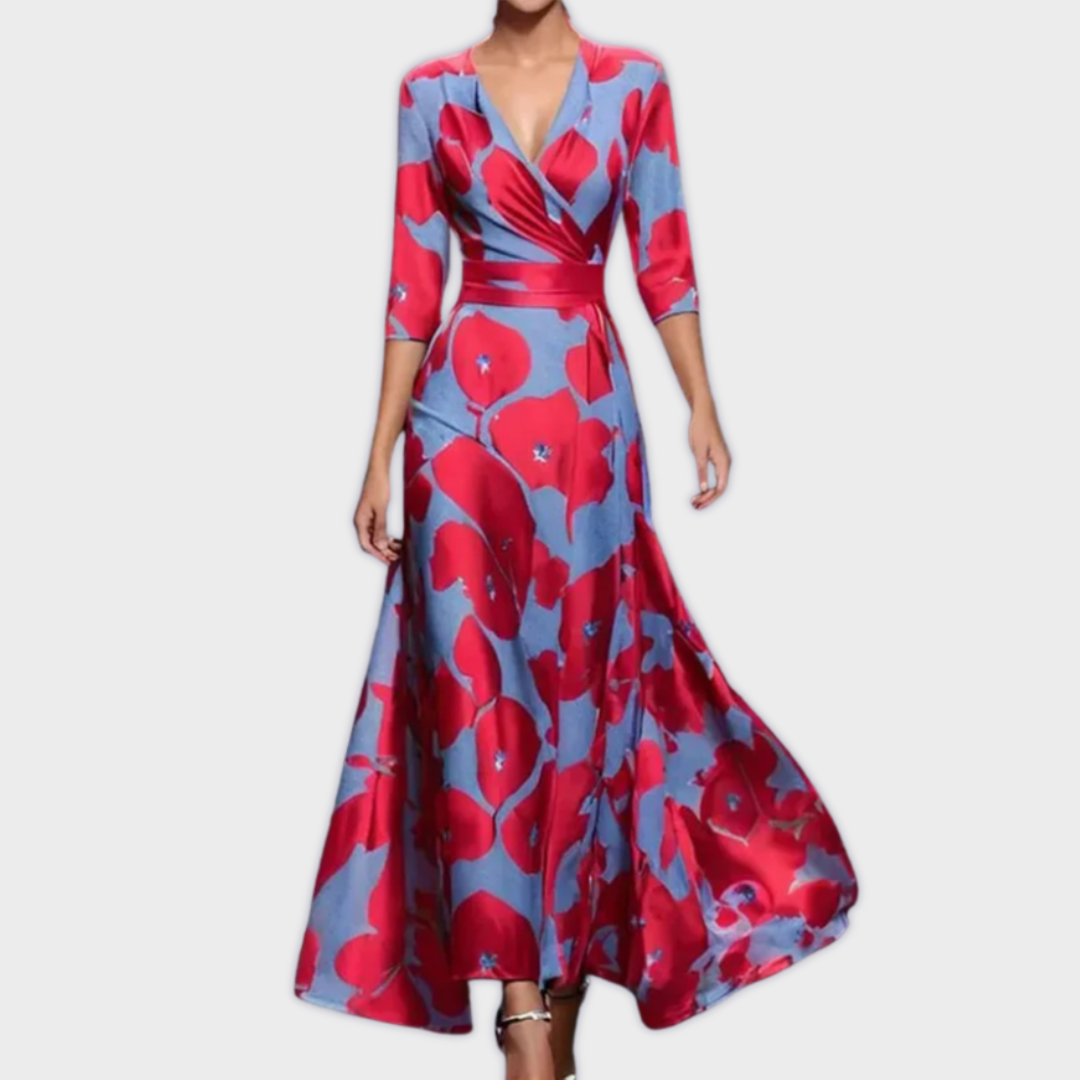 Leoma | Handgemachtes Premium Maxikleid