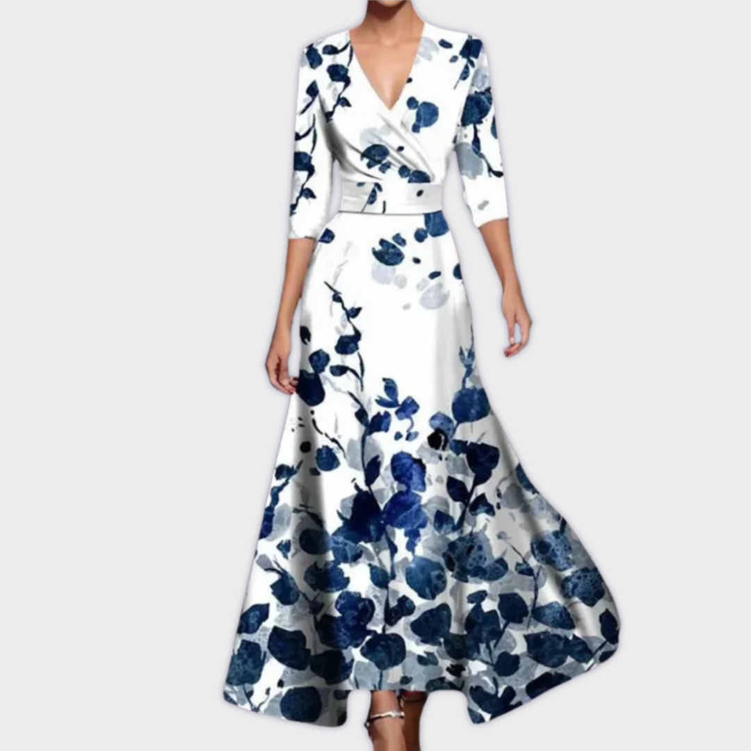 Leoma | Handgemachtes Premium Maxikleid