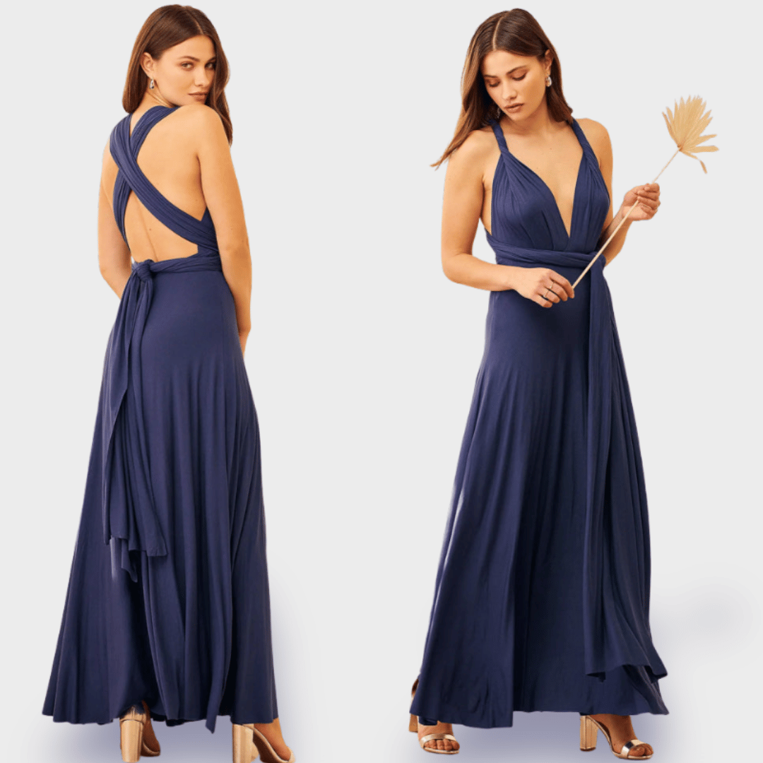 Dagmar | Wickelkleid aus Premiumstoff für elegante Auftritte