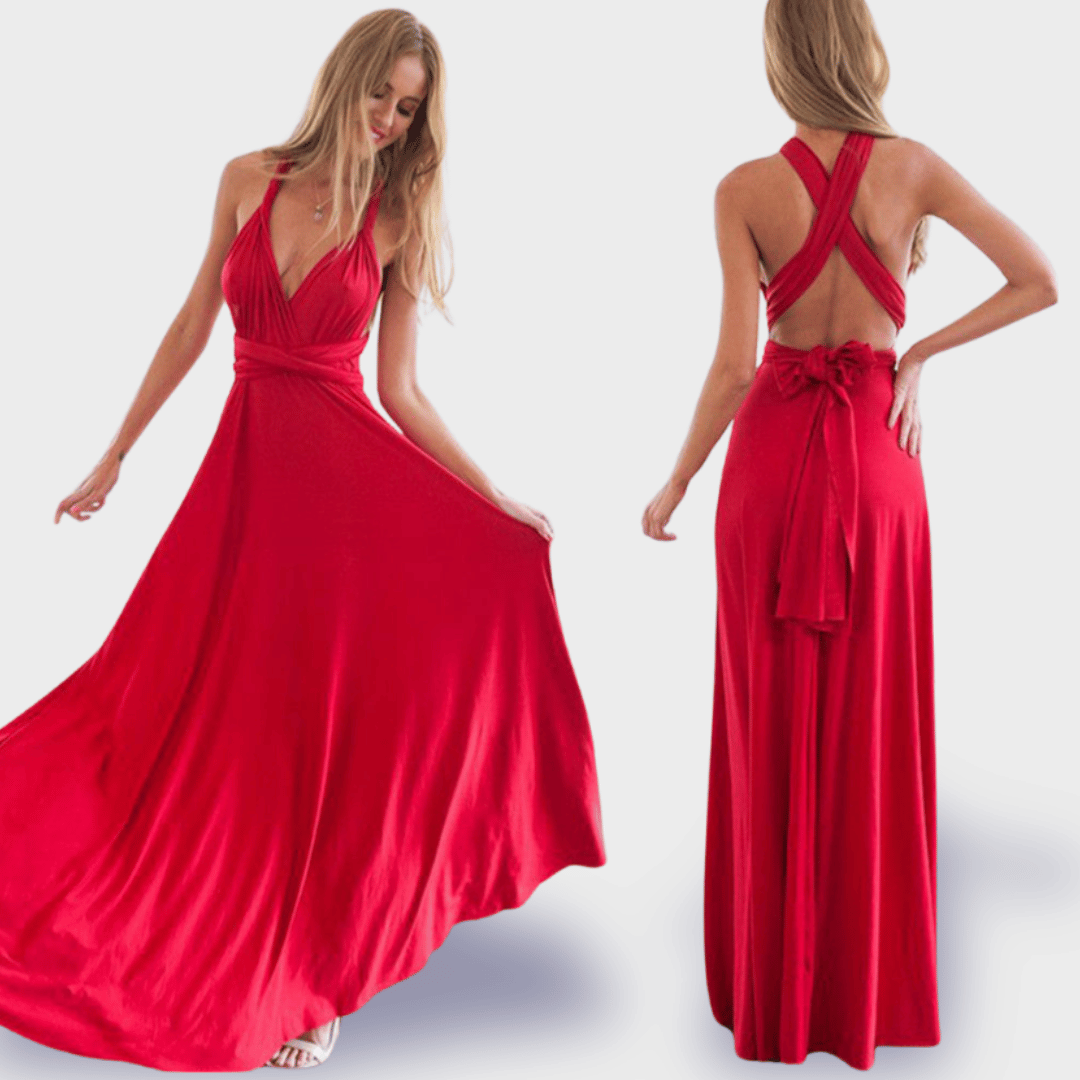 Dagmar | Wickelkleid aus Premiumstoff für elegante Auftritte