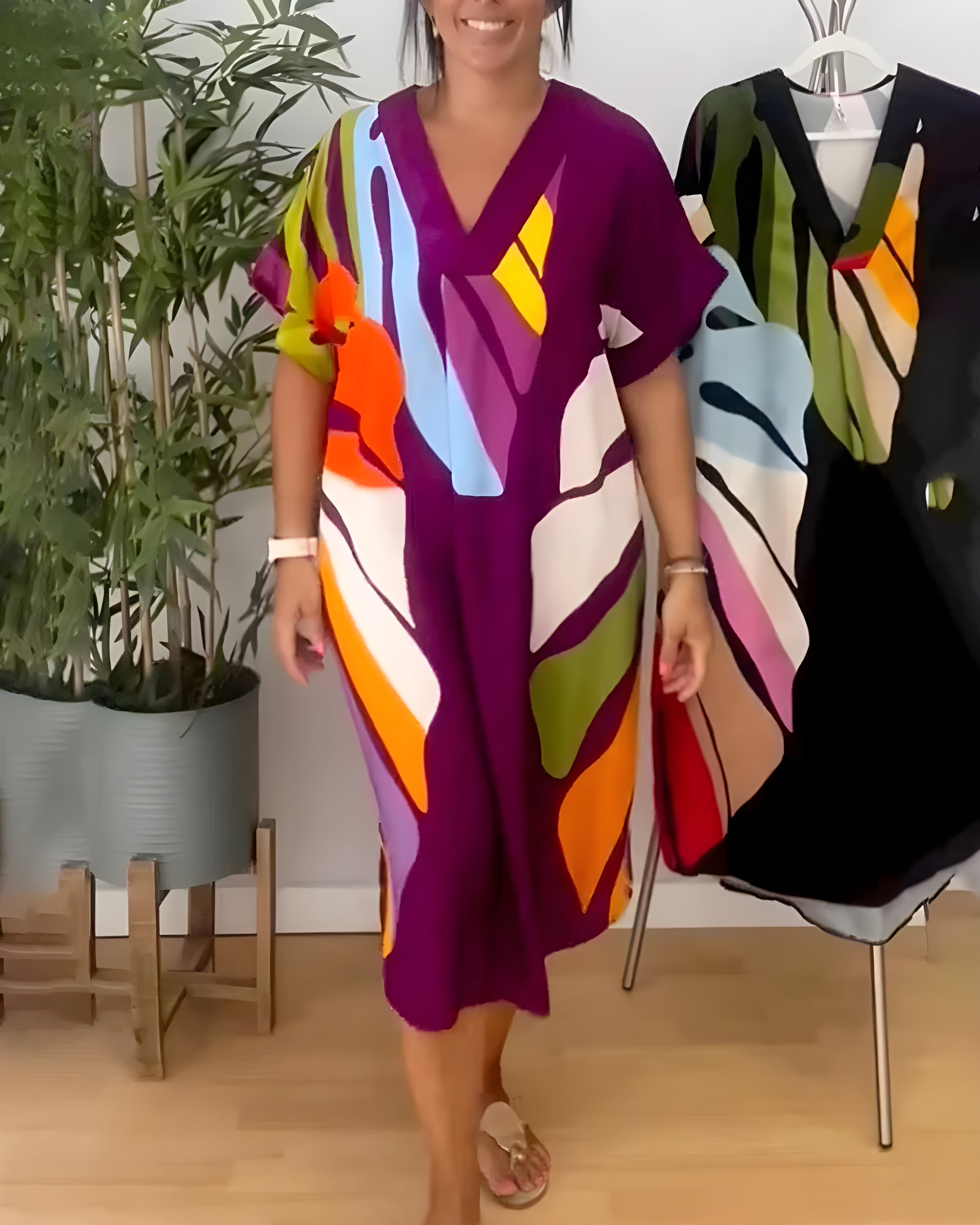 Kivi™ - Buntes Kleid