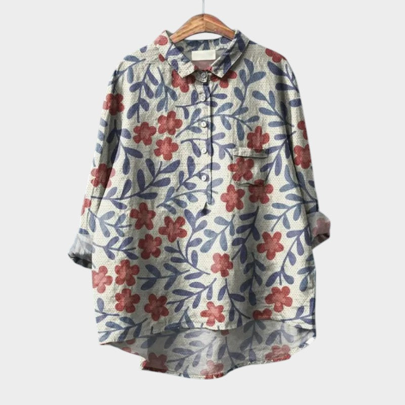 Clara - Zeitloser Klassiker Bluse