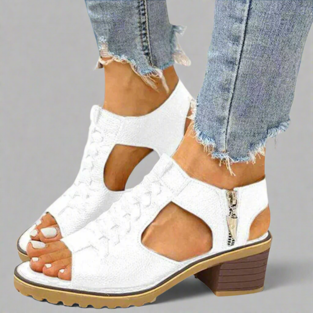 GERTRUD™ | ORTHOPÄDISCHE SANDALEN MIT PREMIUM ABSATZKOMFORT