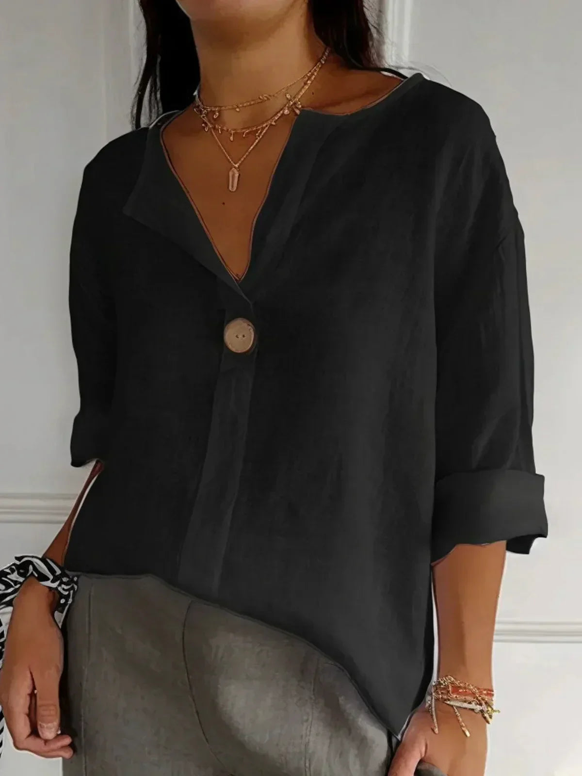 Yvanna™ | Elegantes und Bequemes Blusenshirt