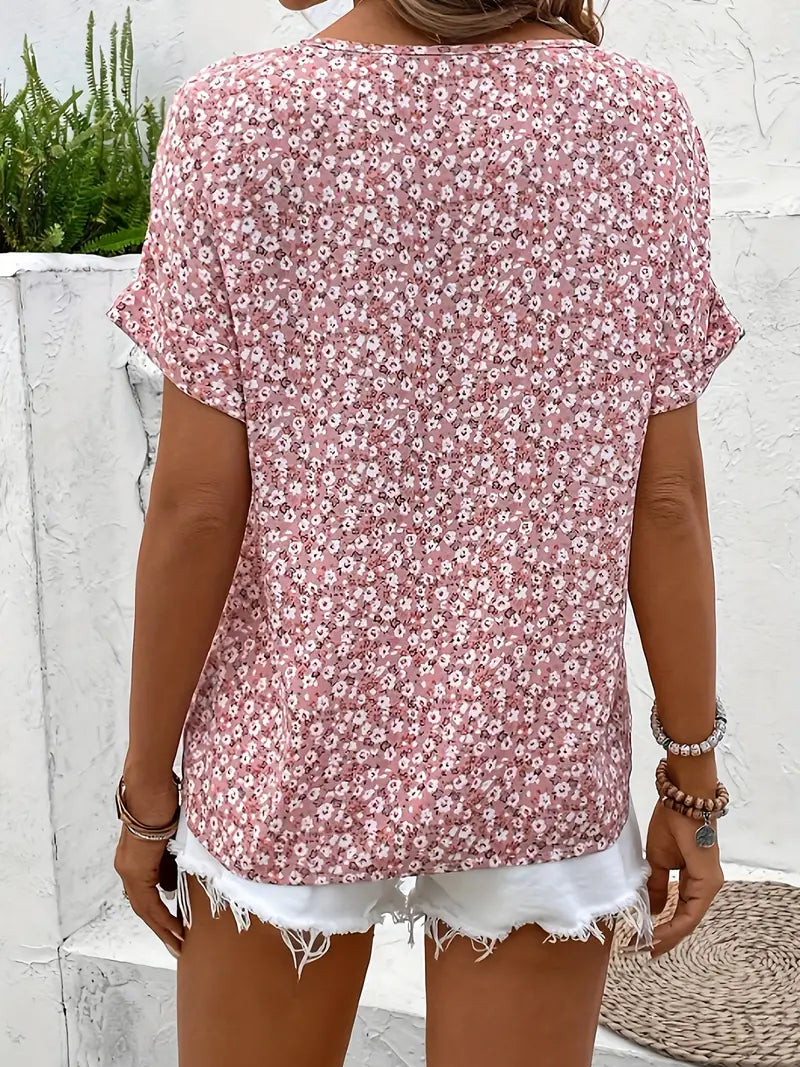 Brigitte - charmante Bluse mit Blumenmuster