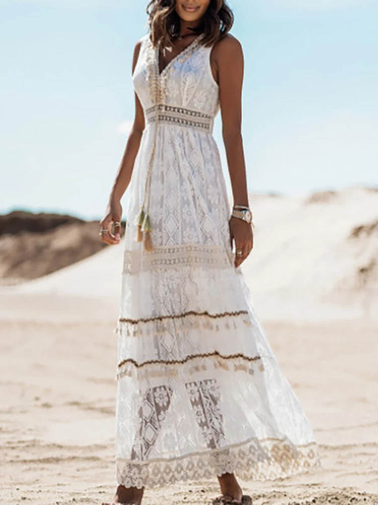 NINA™ | LUXURIÖSES BOHEMIAN-KLEID