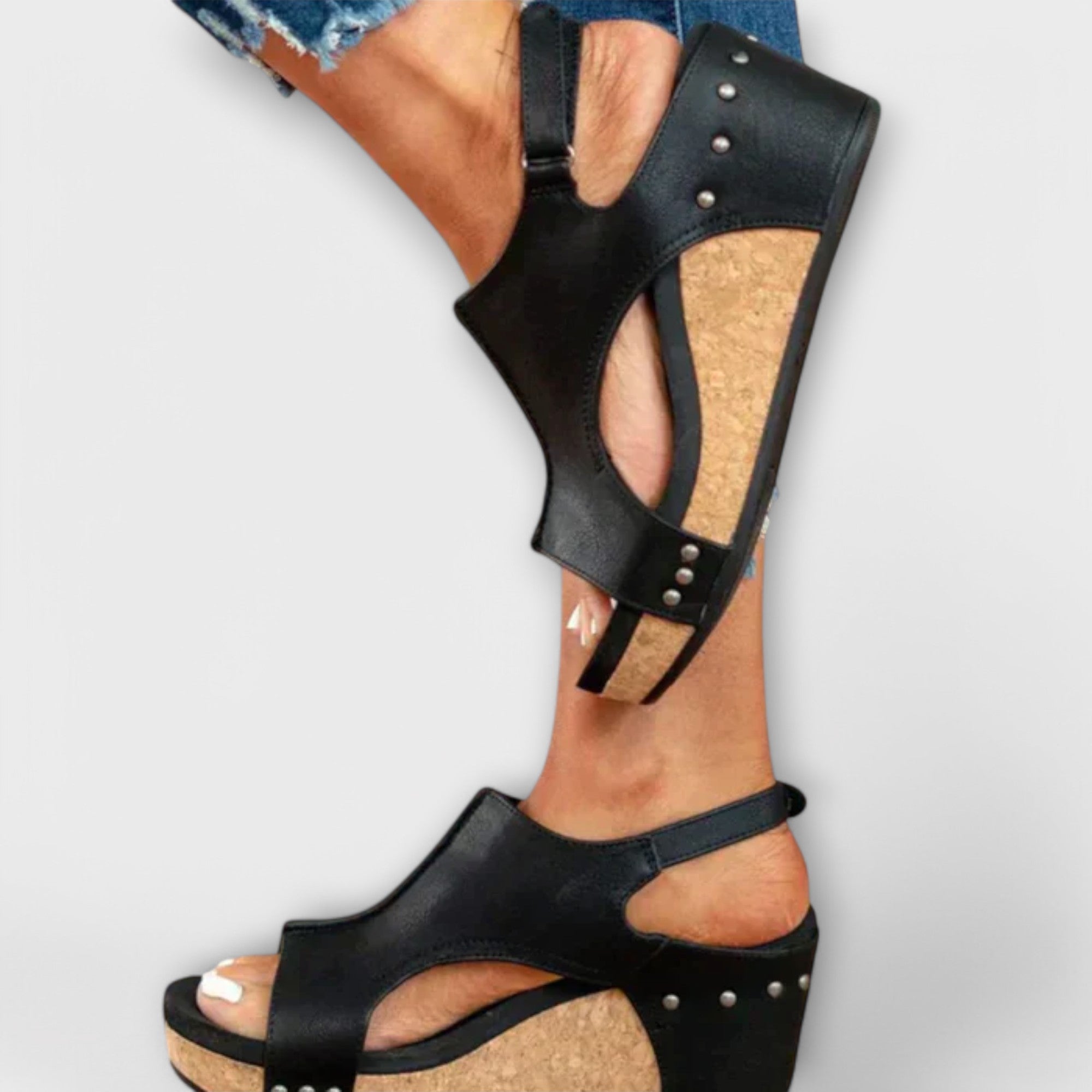 LINA™ | ORTHOPÄDISCHE SCHUHE MIT KEILABSATZ