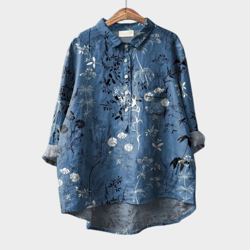 Freja - Mühelose Stil Bluse