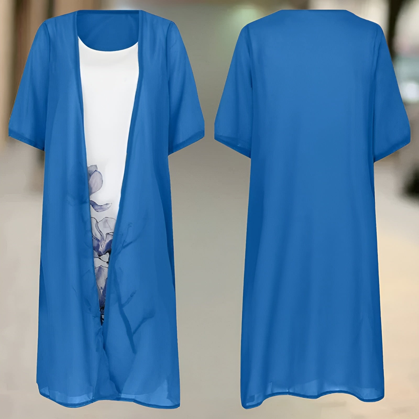 Eivor™ - Kleid mit kostenloser Strickjacke