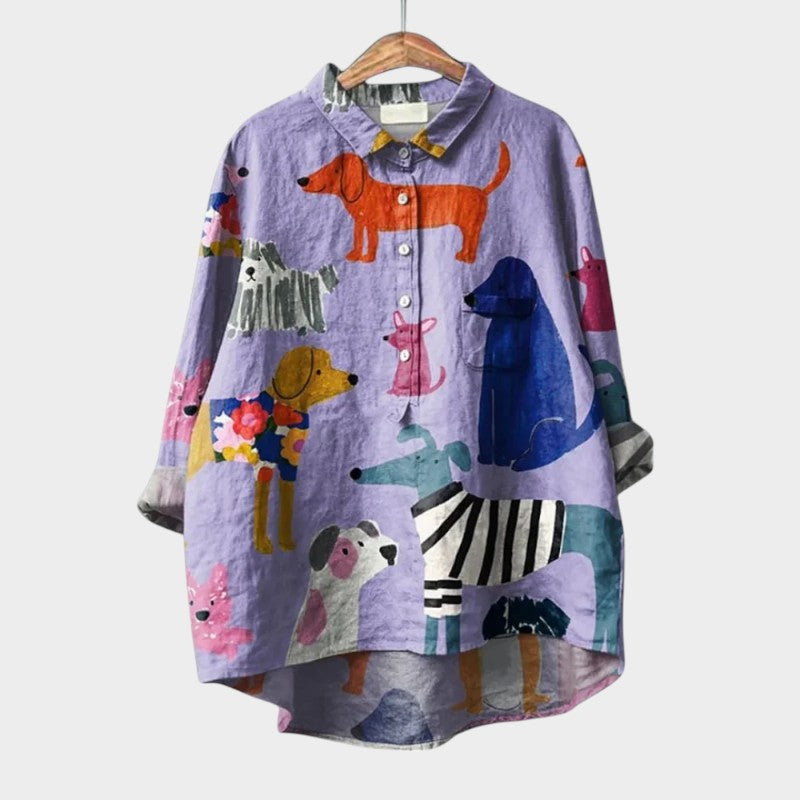 Mathilde - Delikate Bluse