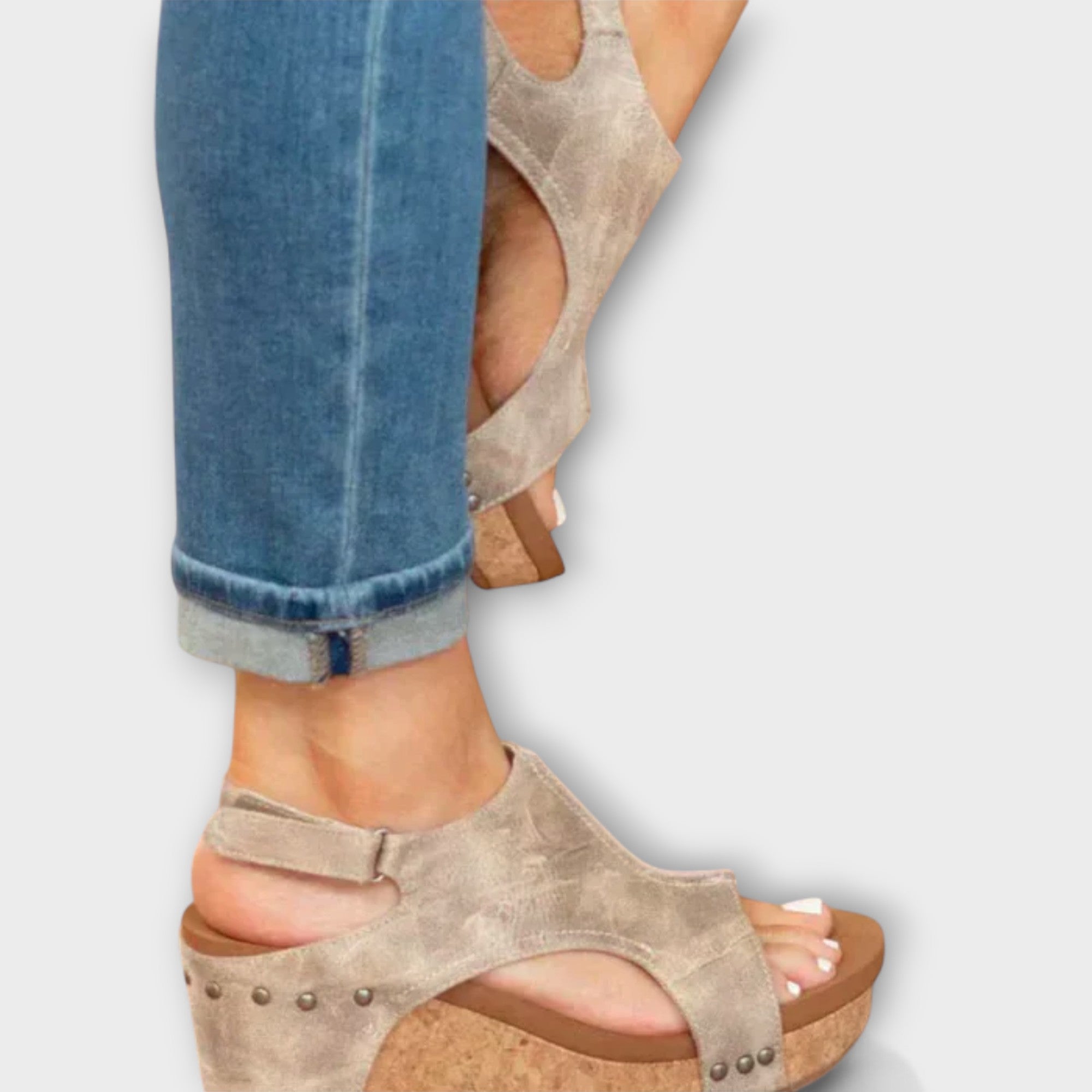 LINA™ | ORTHOPÄDISCHE SCHUHE MIT KEILABSATZ