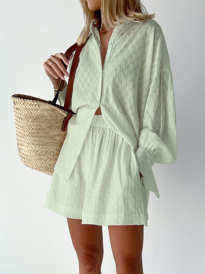 MAUDE™ | SCHICKES SHIRT- UND SHORTS-SET