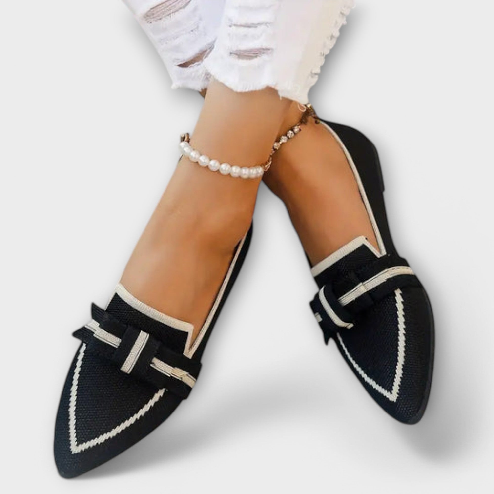 FLACHE DAMENSCHUHE MIT GEKNOTETEM DESIGN™