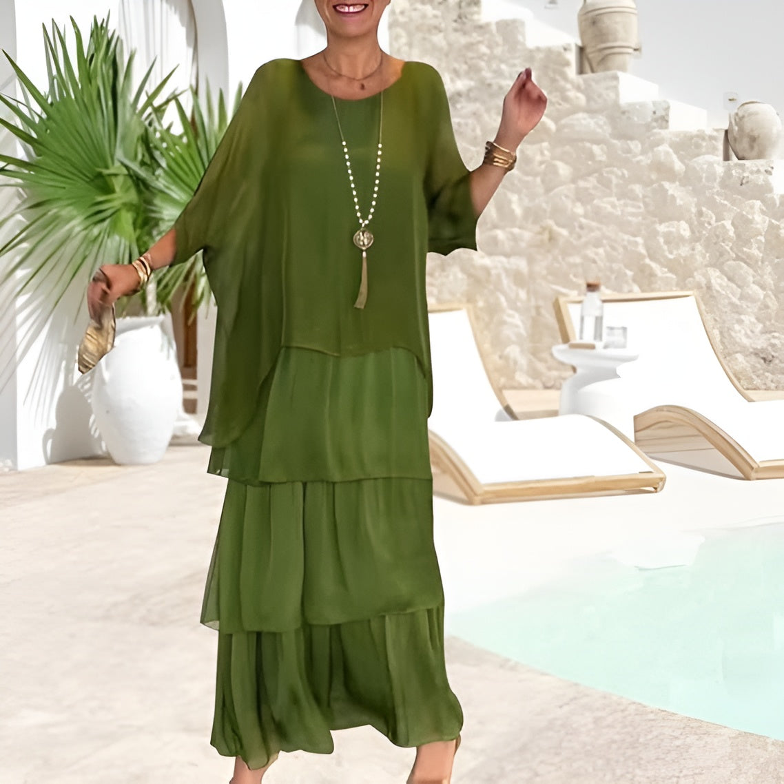Ebba™ - Luftige Eleganz im lässigen Kleid