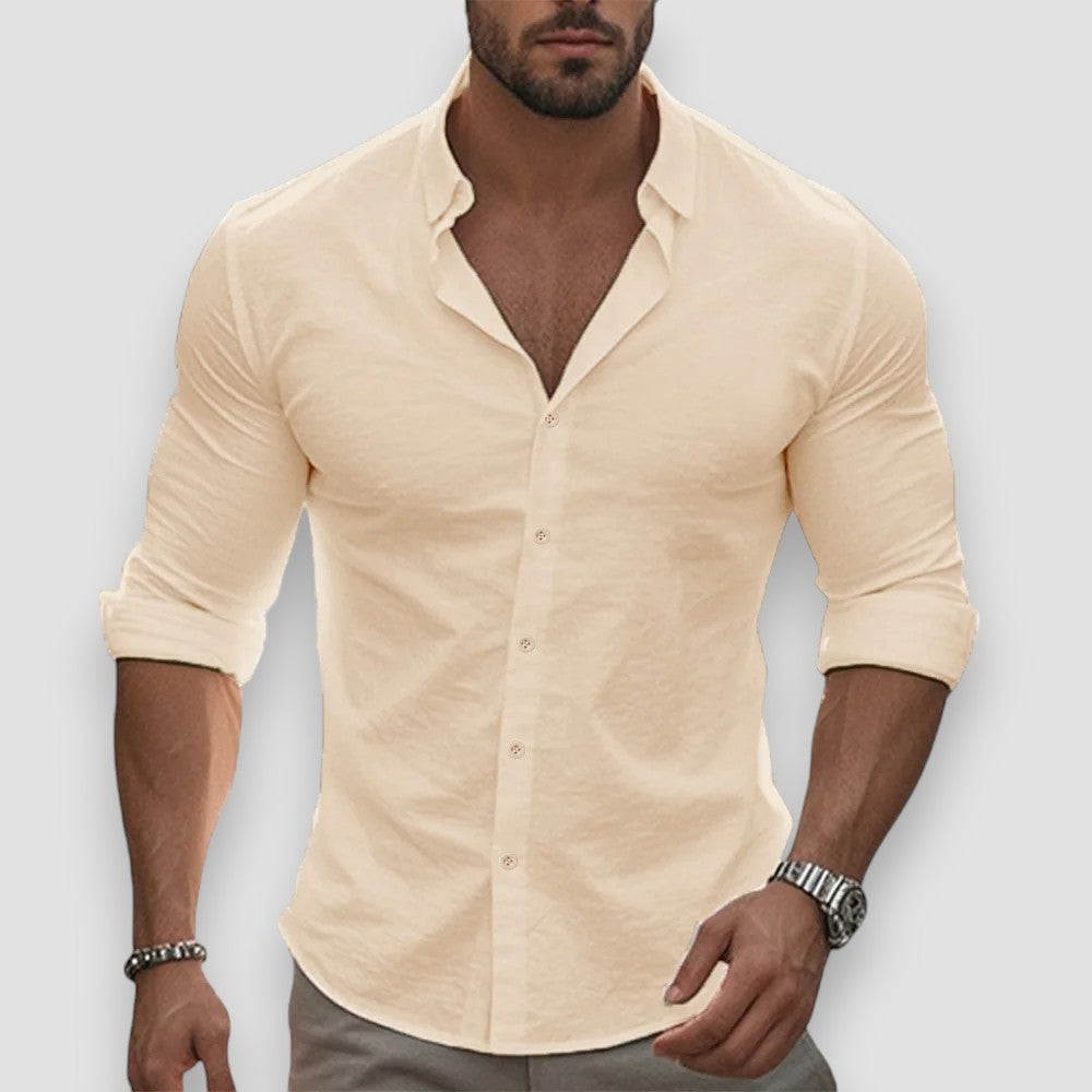 Jonathan™ | Leichte Langarmbluse