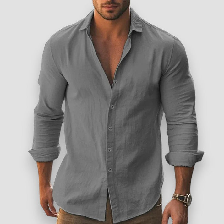 Jonathan™ | Leichte Langarmbluse