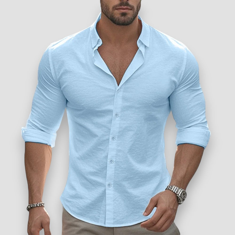 Jonathan™ | Leichte Langarmbluse