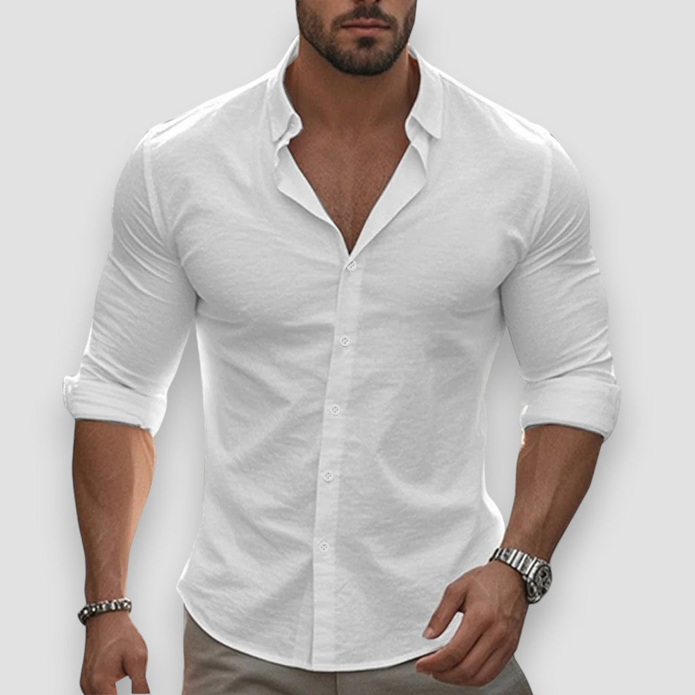 Jonathan™ | Leichte Langarmbluse