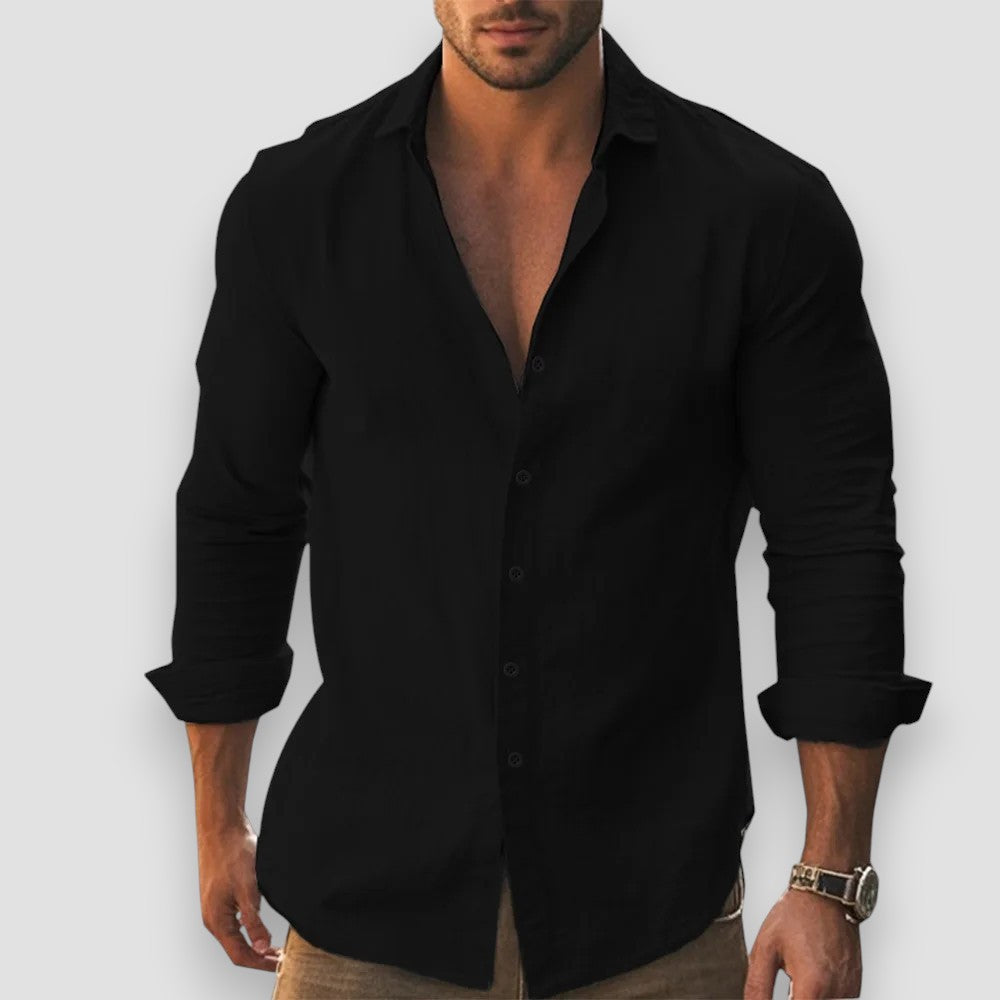 Jonathan™ | Leichte Langarmbluse