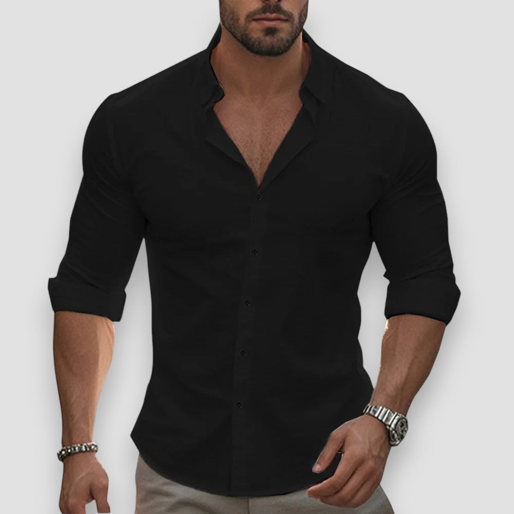 Jonathan™ | Leichte Langarmbluse