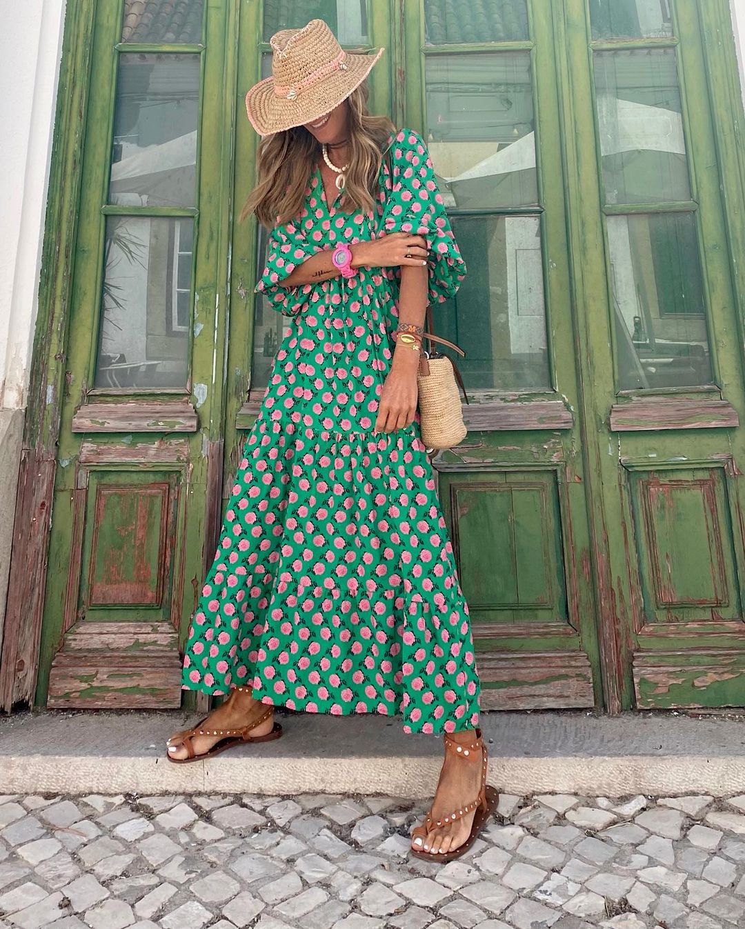 FLEUR™ | BOHEMIAN MAXI KLEID