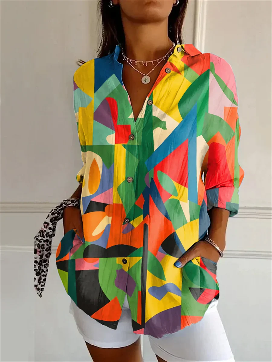 Wilma - Stilvolle Lockere Bluse