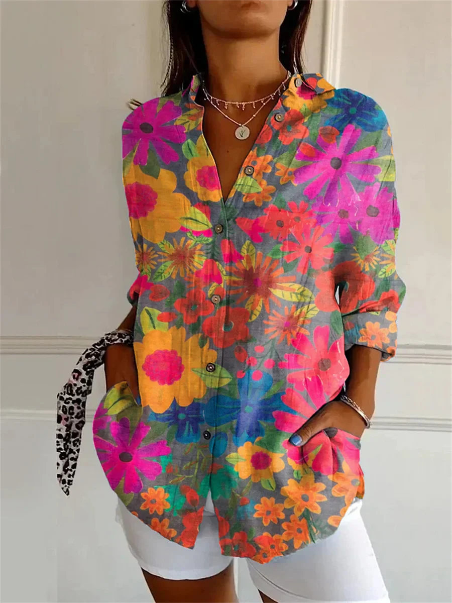 Rosanta - Bequeme Bluse mit Blumenmuster
