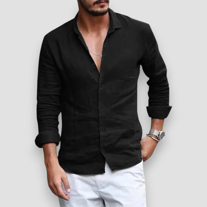 Per™ | Atmungsaktives Leinenhemd