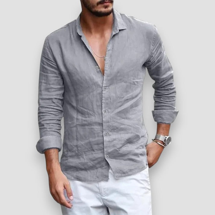Per™ | Atmungsaktives Leinenhemd