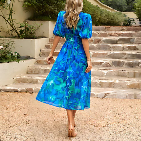 LEONA™ | ELEGANTES MIDI-KLEID