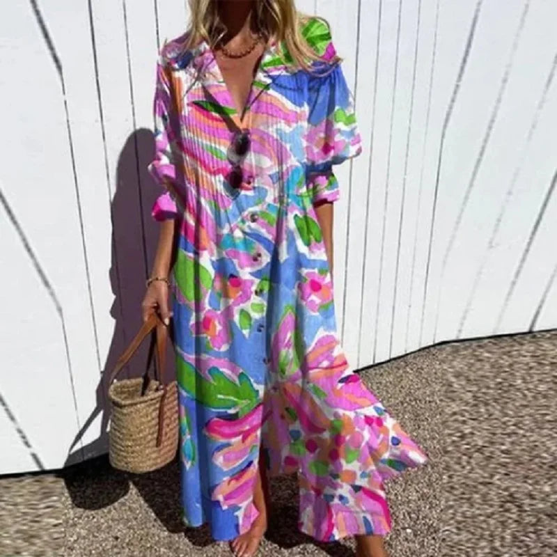 JESSY™ | LUXURIÖSES BOHO-MAXIKLEID