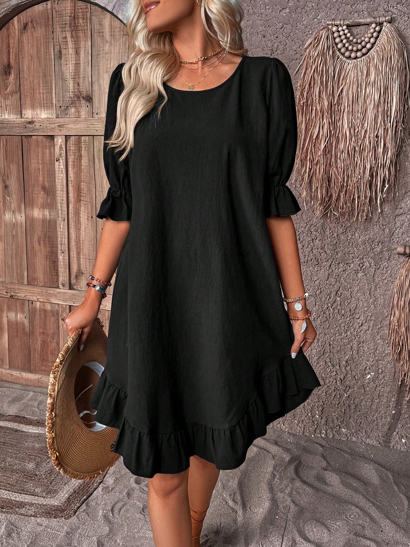ELISE™ | ZEITLOSES MIDI-KLEID