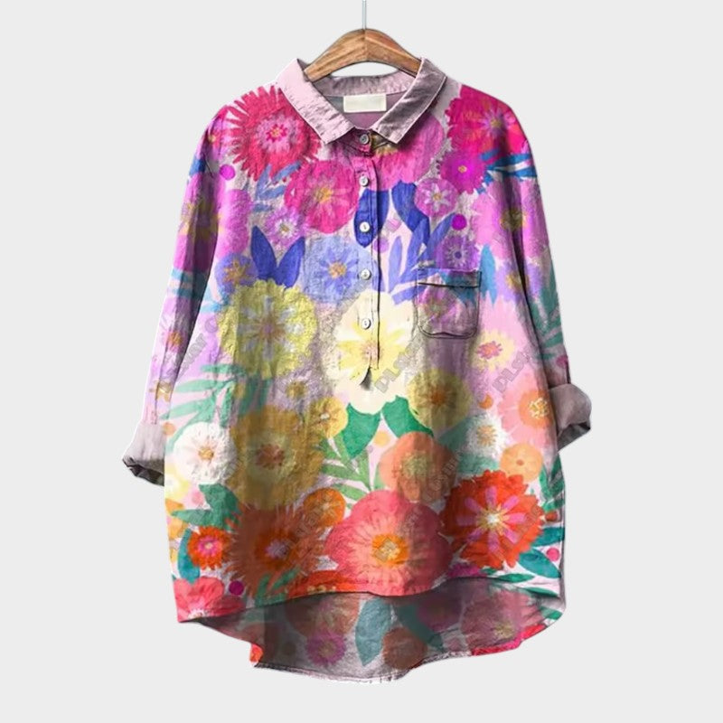 Signe - Romantische Flow-Bluse